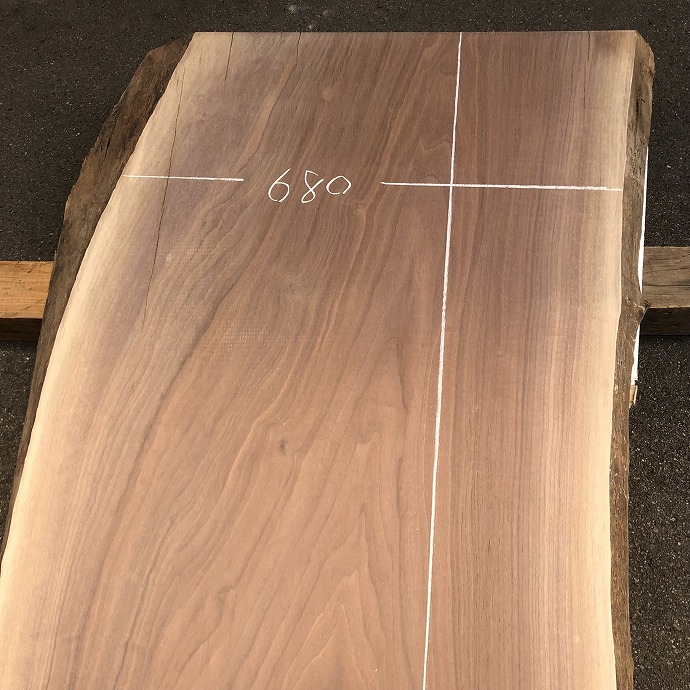 ウォールナット・一枚板テーブル・天板(新材)