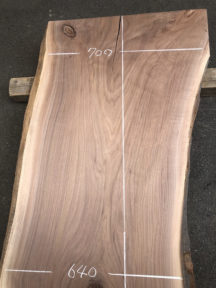 ウォールナット・一枚板テーブル・天板(新材)