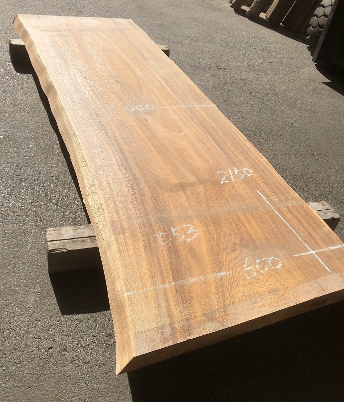 モンキーポッド・一枚板テーブル・無垢板