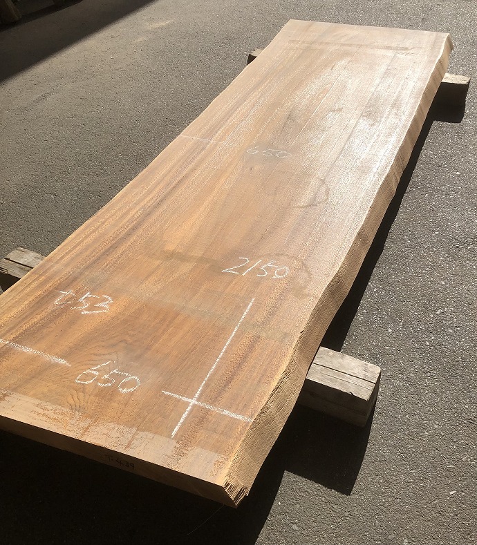 モンキーポッド・一枚板テーブル・無垢板