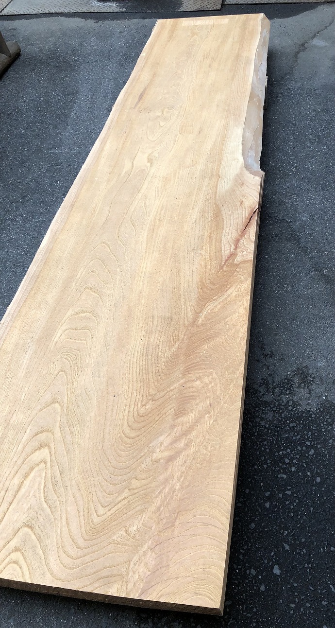 ケヤキ・一枚板テーブル・天板(新材)