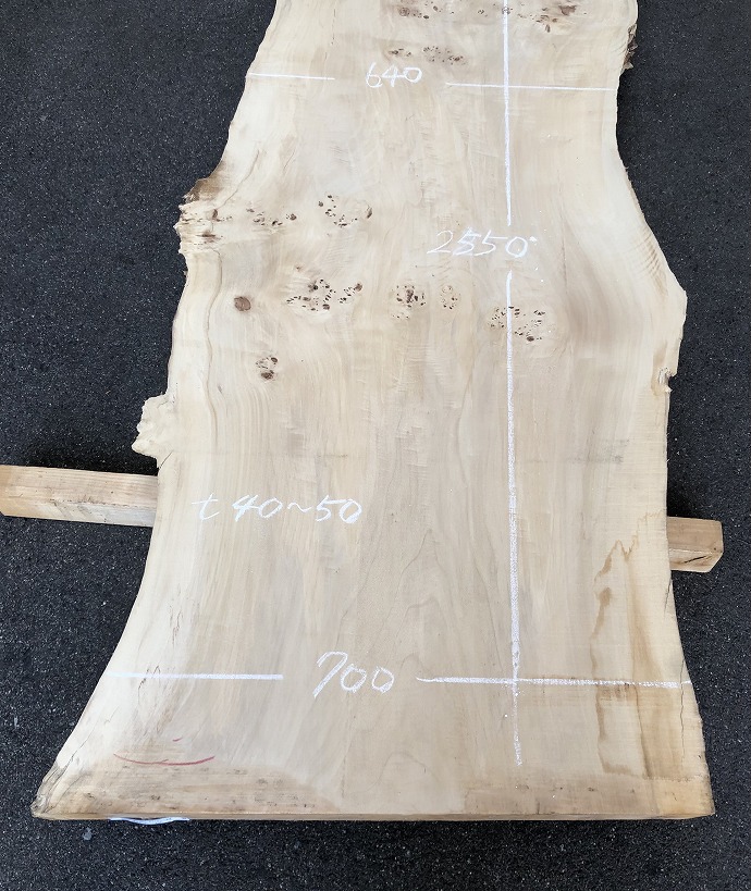 その他(タモ、タブ、スギ、キハダ、カエデets)・天然木・無垢一枚板(新材)